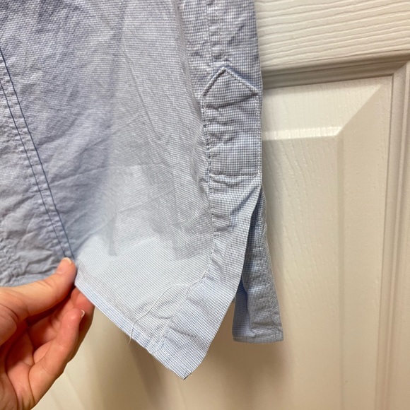 San Cristobal Plaid Guayabera Dress - Picture 7 of 11